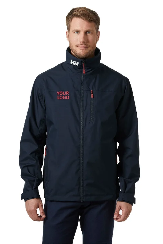 Stylish Hats Helly Hansen Mens Crew Custom Jackets 2.0, Navy