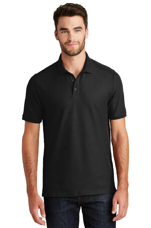 Winter Boots New Era Mens Venue Home Plate Moisture Wicking Short Sleeve Polo Shirt - Black