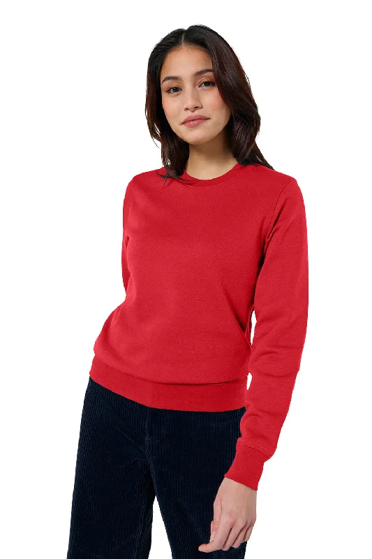 Sporty Blazers Stanley/Stella Mens Roller Crewneck Sweatshirt - Red - NEW