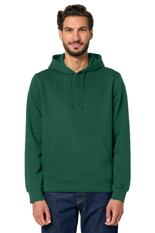 Printed Trousers Stanley/Stella Mens Drummer 2.0 Hooded Sweatshirt Hoodie w/ Pouch Pocket - Bottle Green - NEW Printed Trousers Stanley/Stella Mens Drummer 2.0 Hooded Sweatshirt Hoodie w/ Pouch Pocket - Bottle Green - NEW