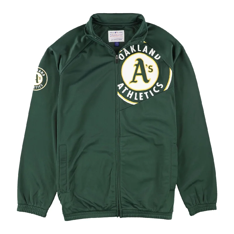 Trendy Blazers G-III Sports Mens Oakland Athletics Jacket, Green, Large