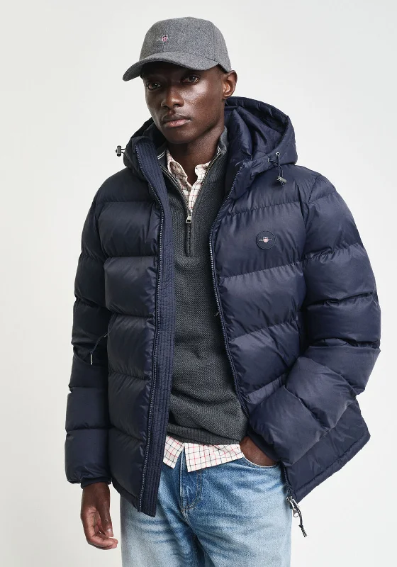 Gant Active Cloud Puffer Jacket, Evening Blue