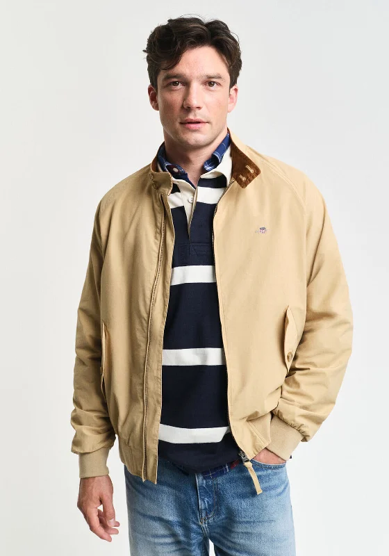 Gant Harrington Jacket, Oak Beige