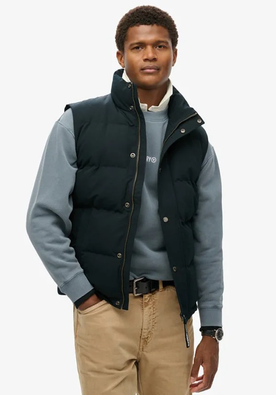 Superdry Everest Gilet, Eclipse Navy