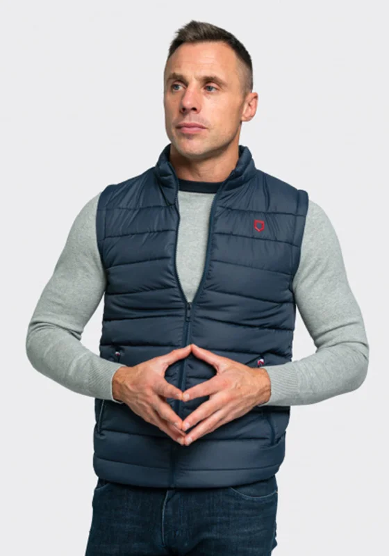 XV Kings by Tommy Bowe Northampton Gilet, Navy