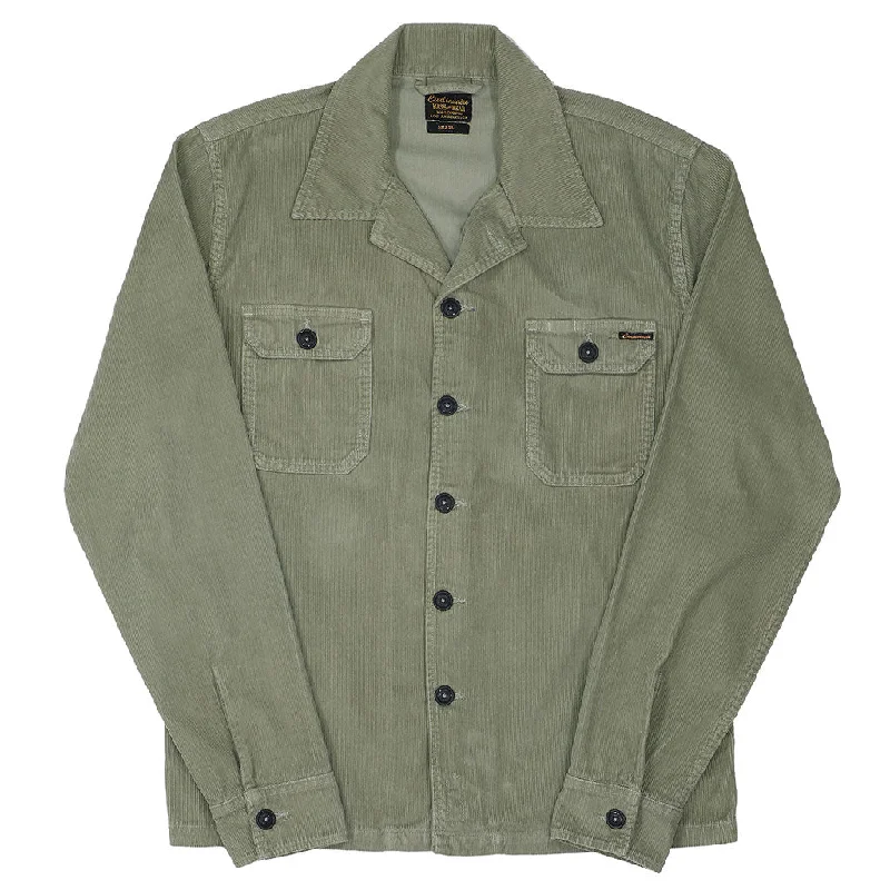 2-Pocket Lucca 14W Corduroy Jacket - Celadon