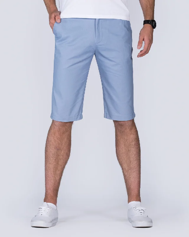 2t Alex Tall Chino Shorts (sky blue)