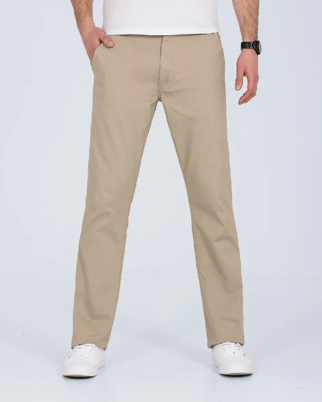 2t Marco Regular Fit Tall Chinos (beige)