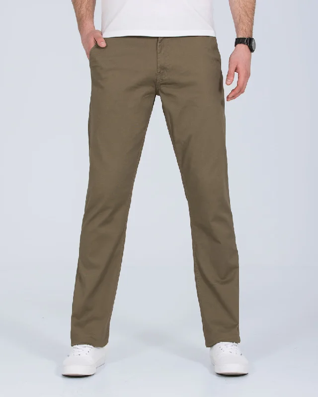 2t Marco Regular Fit Tall Chinos (light khaki)