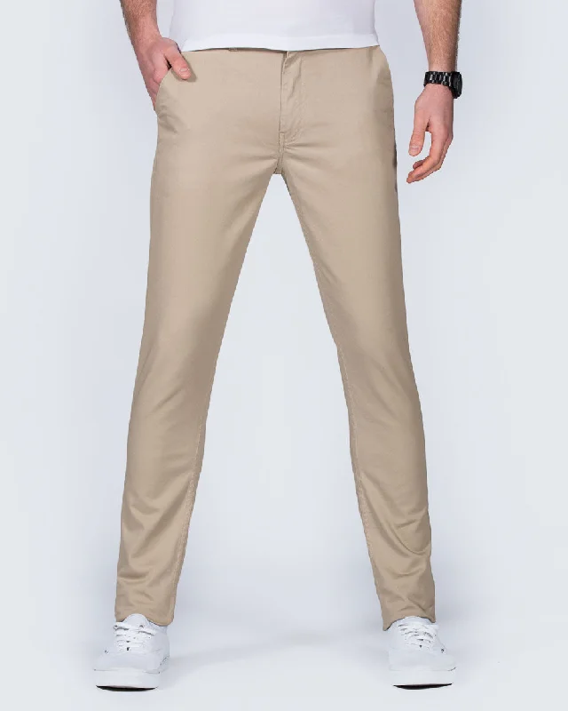 2t Slim Fit Tall Chinos (beige)