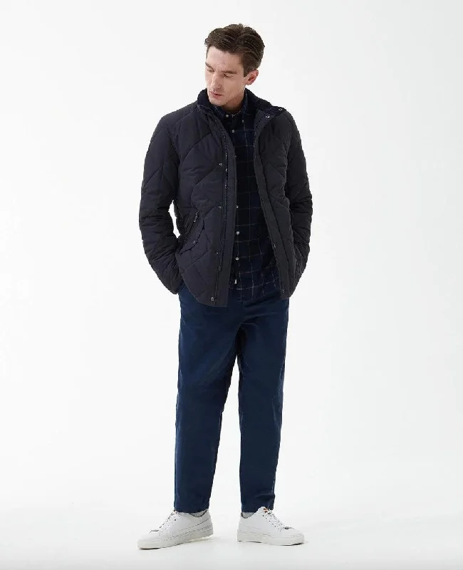 Barbour Mens Winter Chelsea Quilt - Navy or Olive