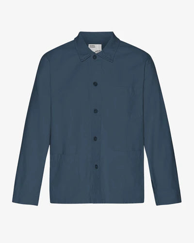 Colorful Standard Organic Workwear Jacket Petrol Blue