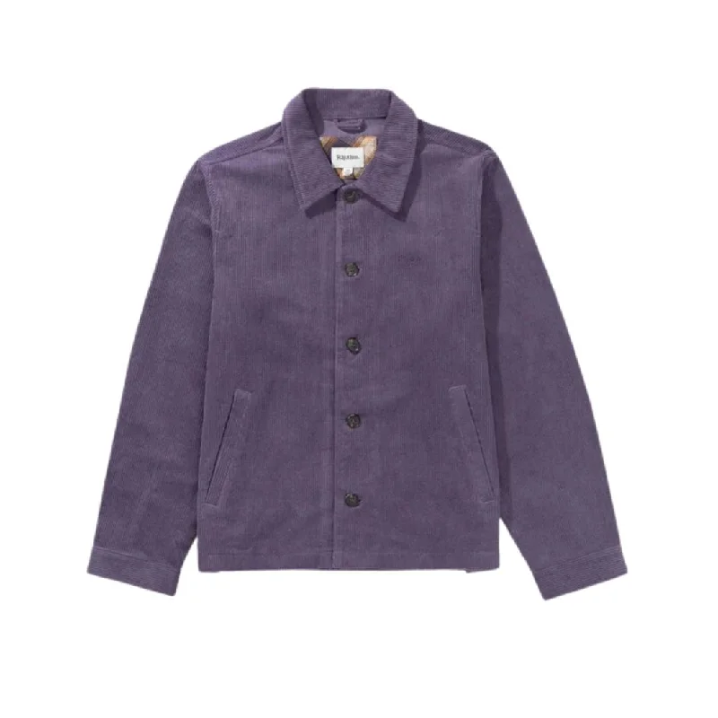 Cord Langley Jacket (Plum)