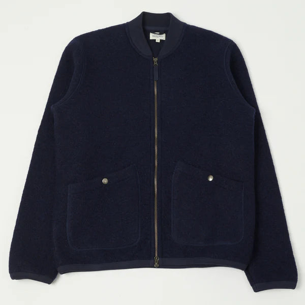 Hartford David Knitted Jacket Navy