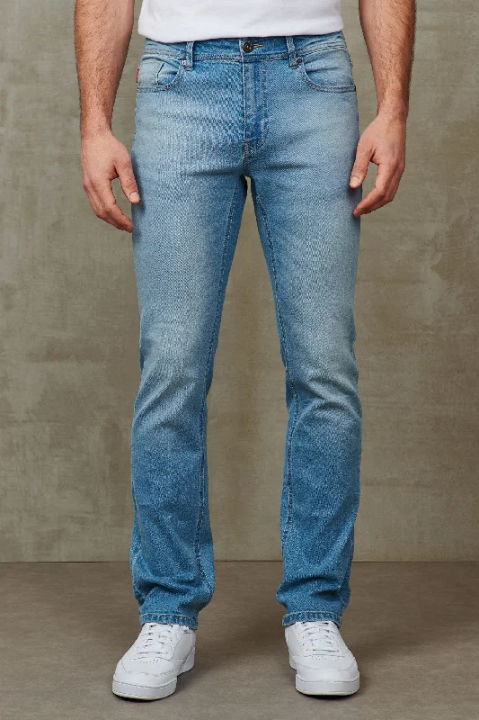 Jeans 5 poches, coupe régulière, 30'' - Homme