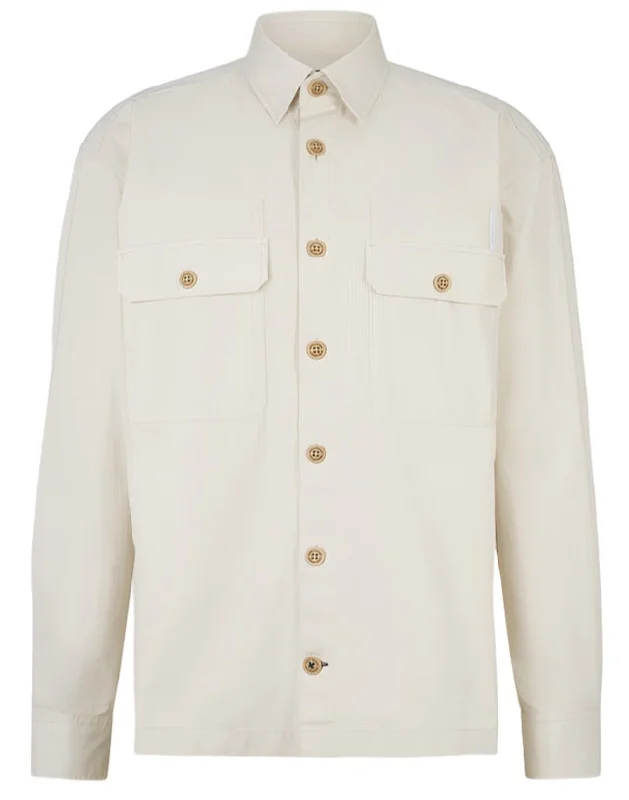 ID24148-Joop Off White Hadwin Overshirt