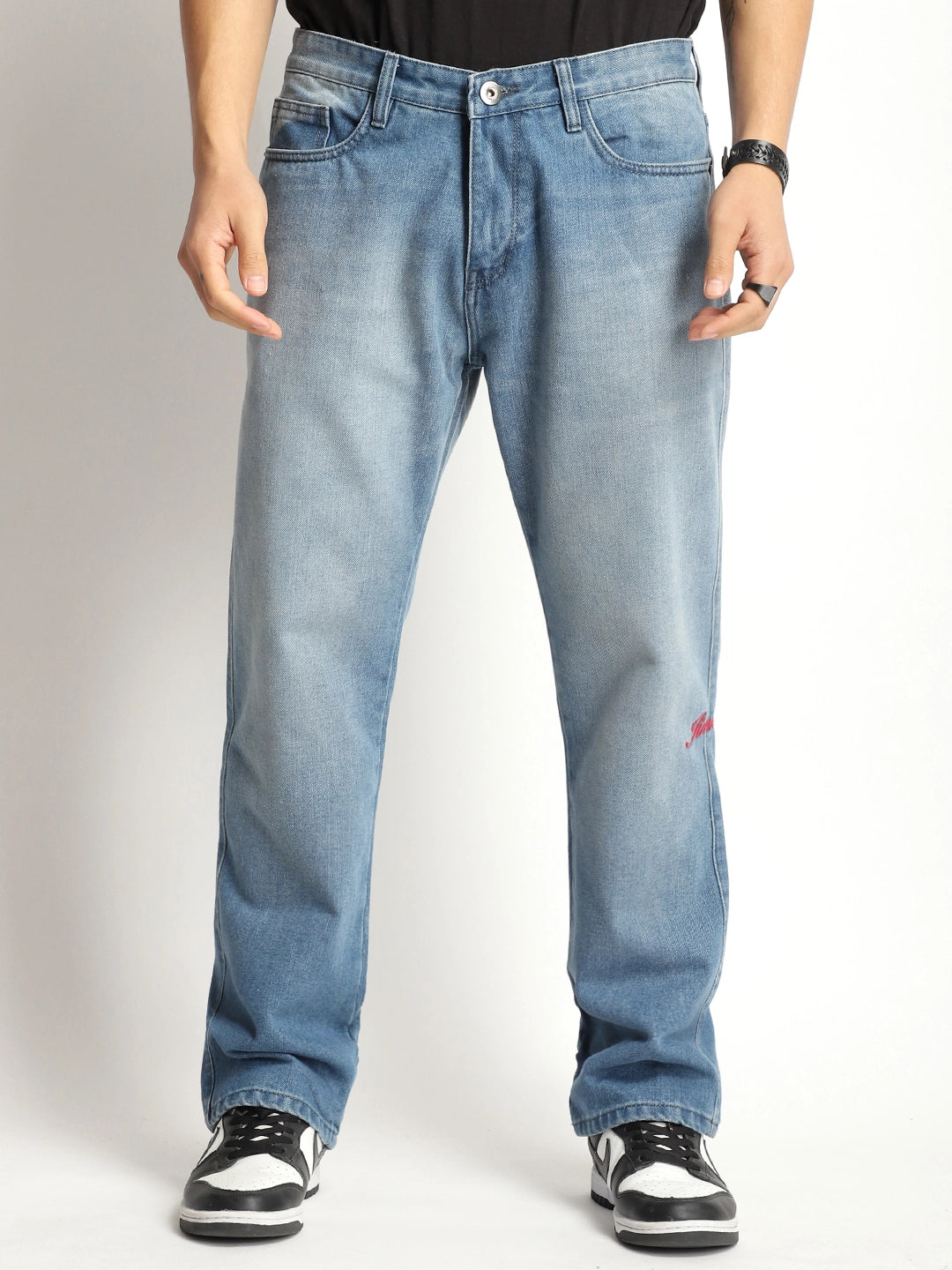 Korean Tint Blue Denim Jeans