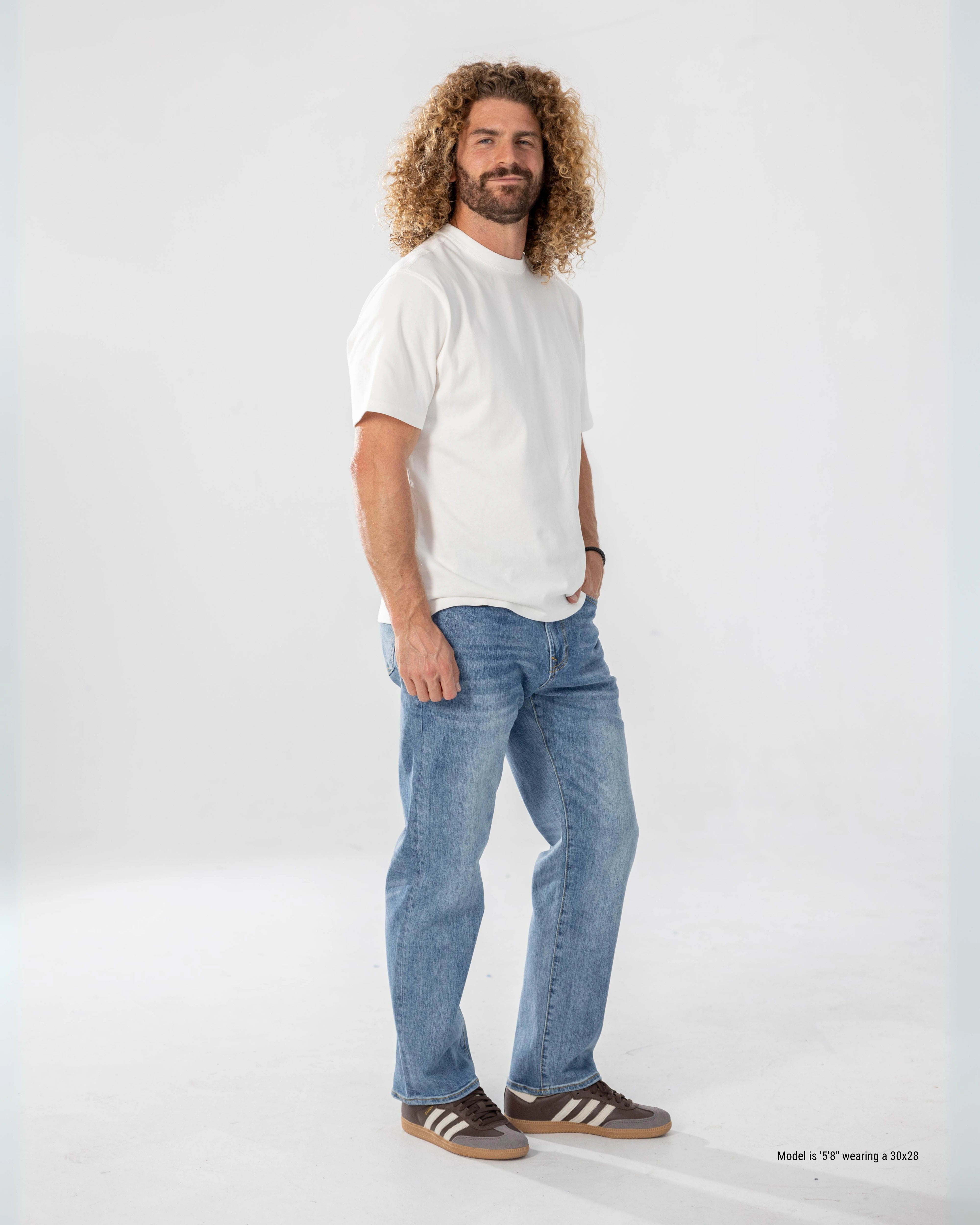 NQR Straight Fit Jeans for Shorter Men - FINAL SALE