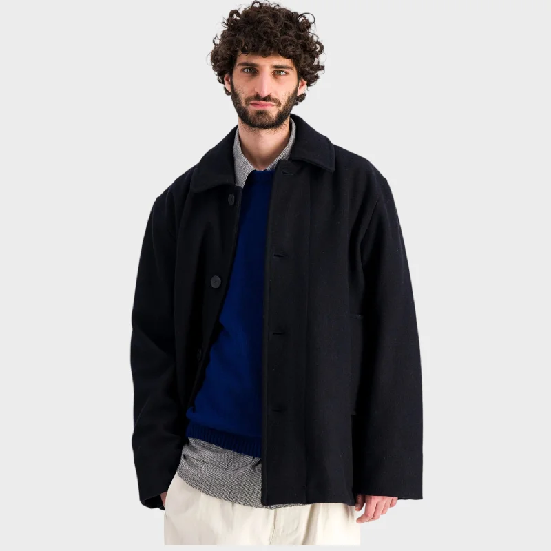 Parages Harbour Wool Jacket Navy