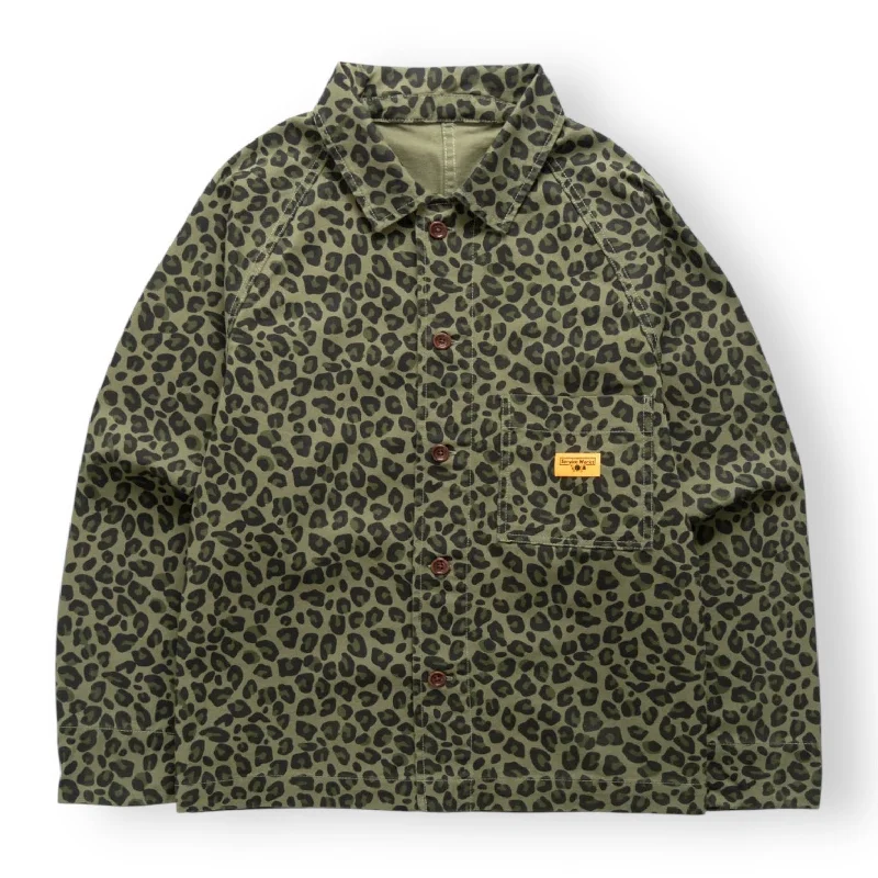 Service Works FOH Jacket Leopard Green