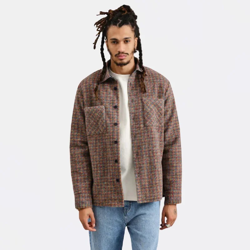 Whiting Overshirt Mini Check Fleece (Multi)