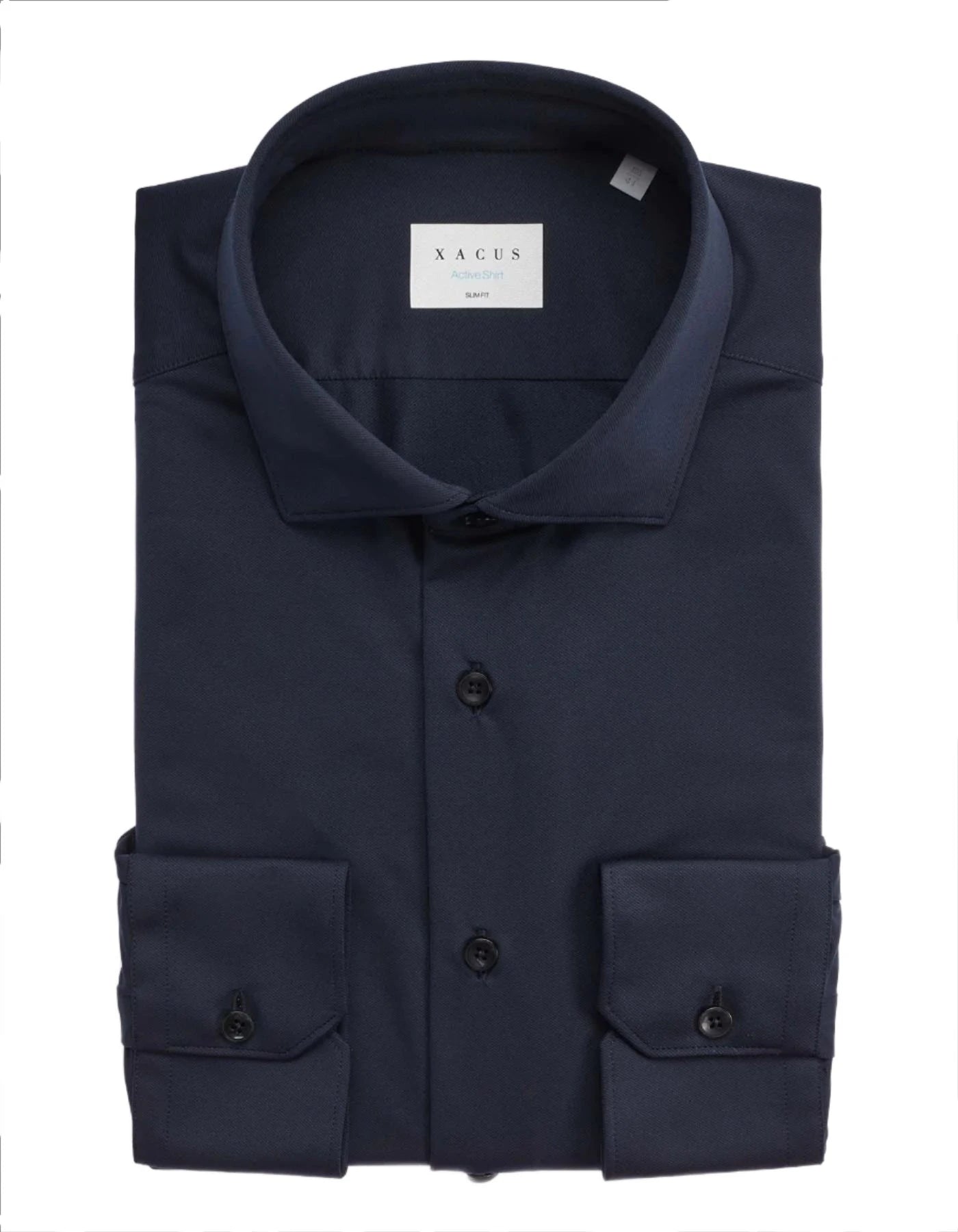 ID24119-Xacus Navy Active Shirt