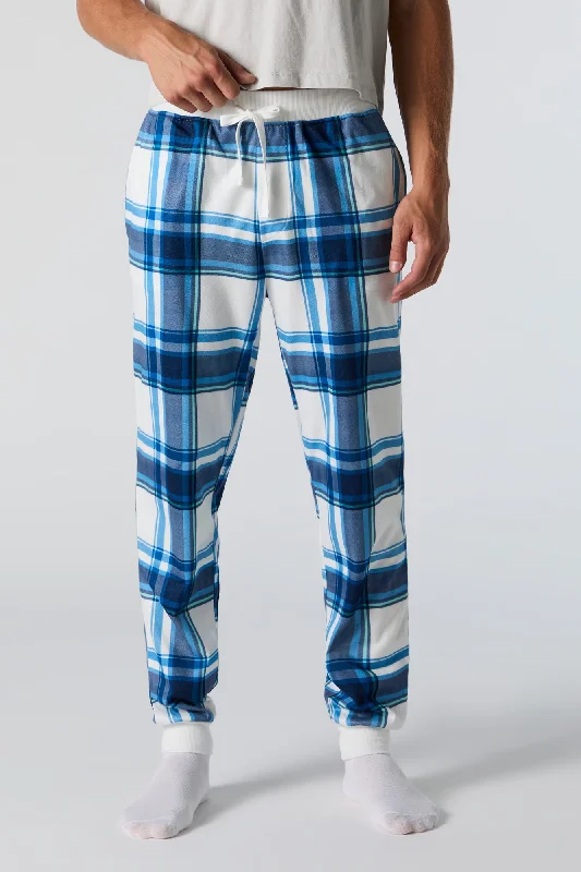 Plaid Pajama Jogger