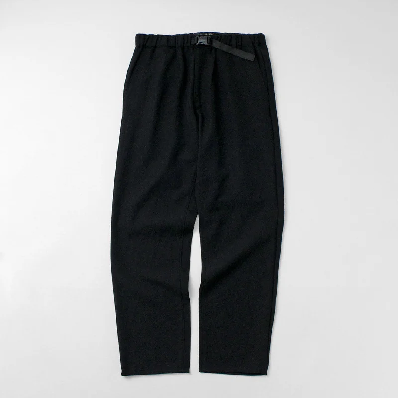 FUJITO / N.O.UN Beltless Pants Wool Serge