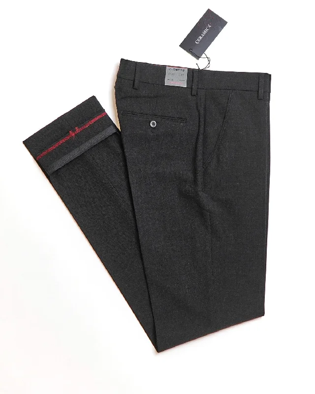 George Charcoal Ceramica Dress Pant