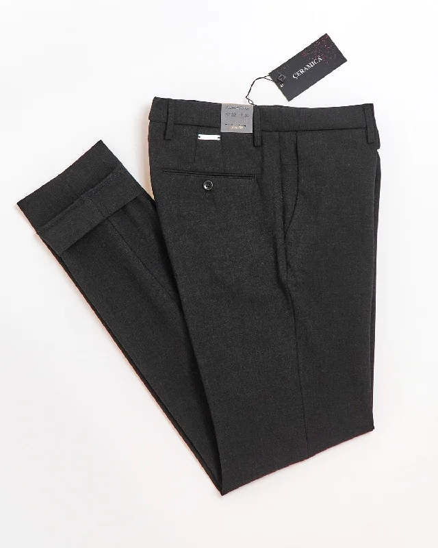 Rob-Z Charcoal Ceramica Dress Pant