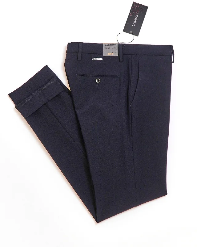 Rob-Z Navy Ceramica Dress Pant