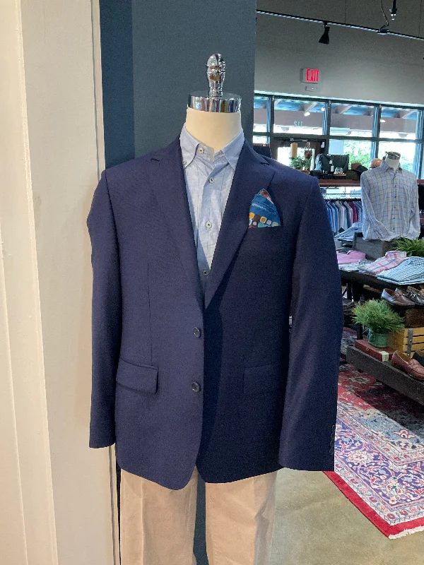 Men's Navy Blazer by Brookwood