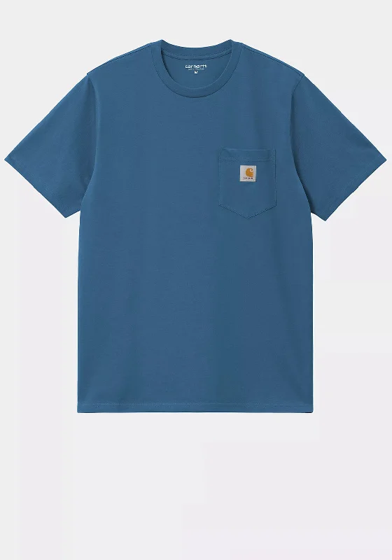 Carhartt WIP Pocket Crew Neck T-Shirt, Sodalite Blue