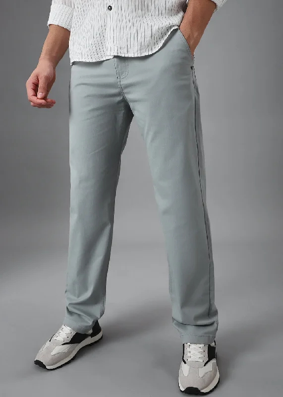 Cloudy Gray Carpenter Pants