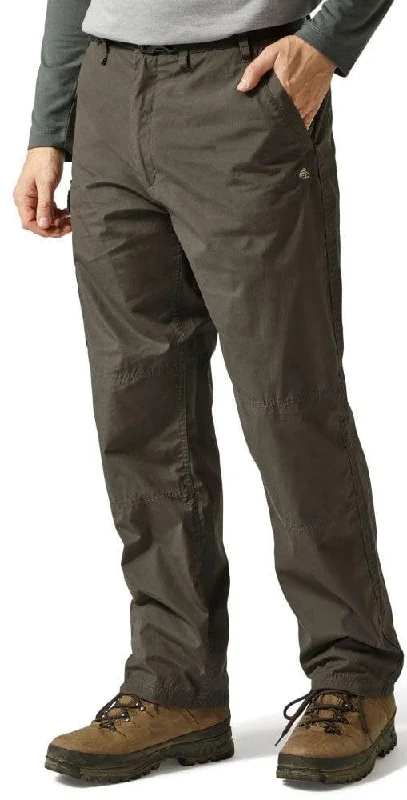 Craghoppers Classic Kiwi (Short) Mens Walking Trousers - Brown