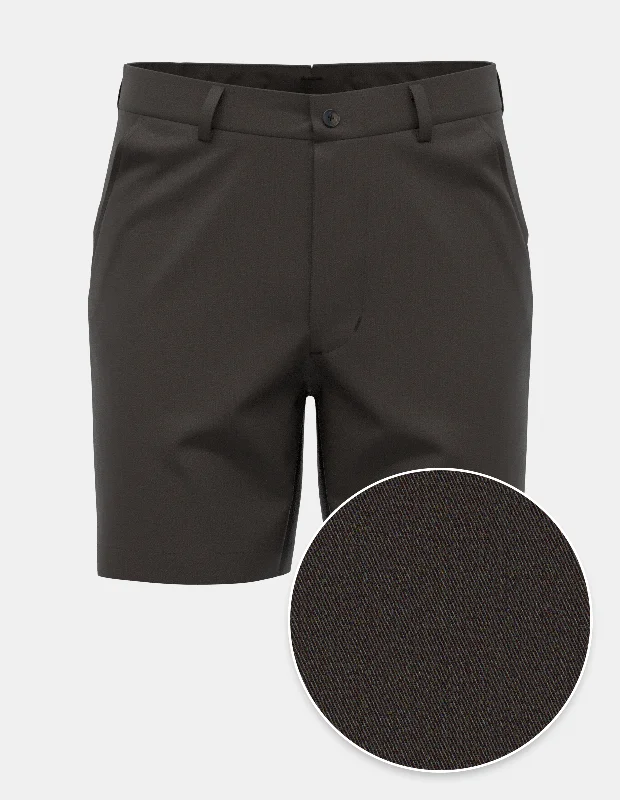 Dark Umber Pin Dot | Short