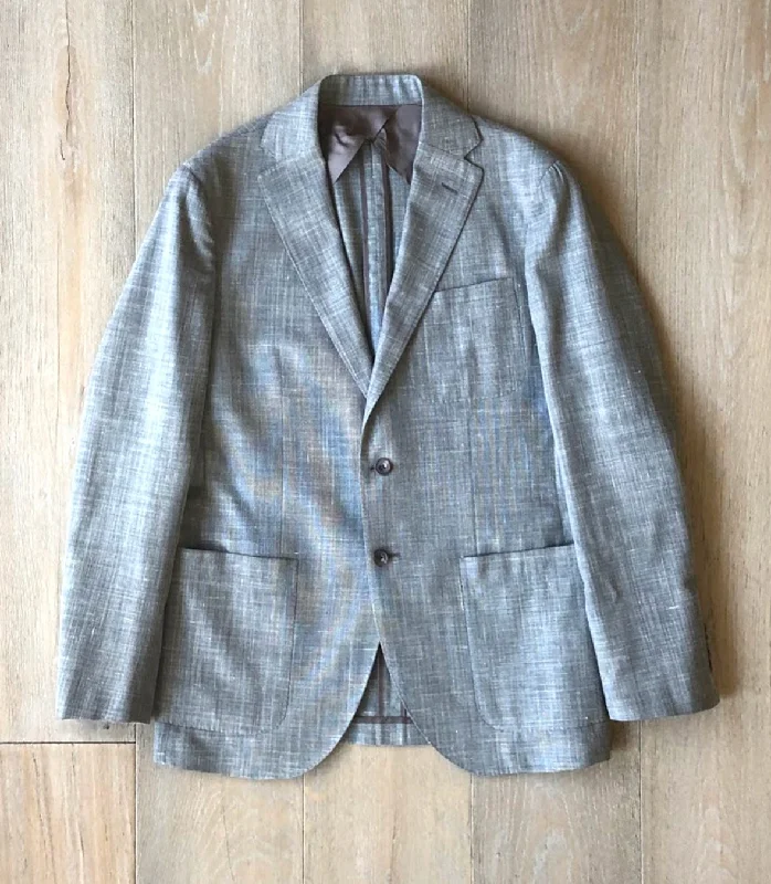 Dartmouth Jacket - Wool-Silk-Linen Blend