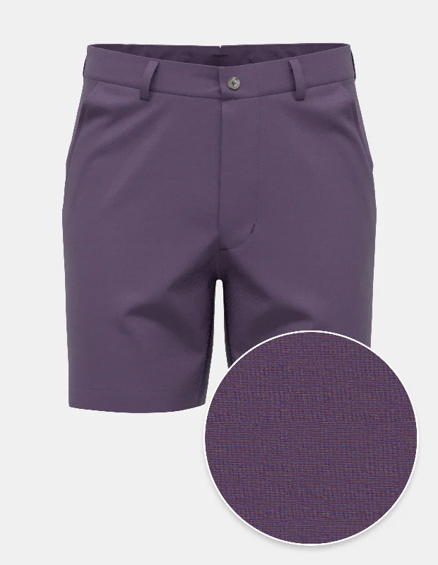 Dusty Purple European Fine Poplin | Short