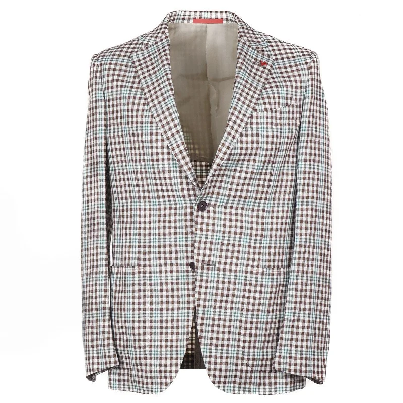 Isaia 'Sanita' Wool-Silk-Linen Sport Coat