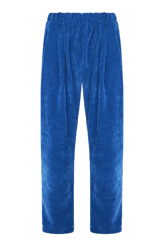 Jacopo Pants Textured Blue