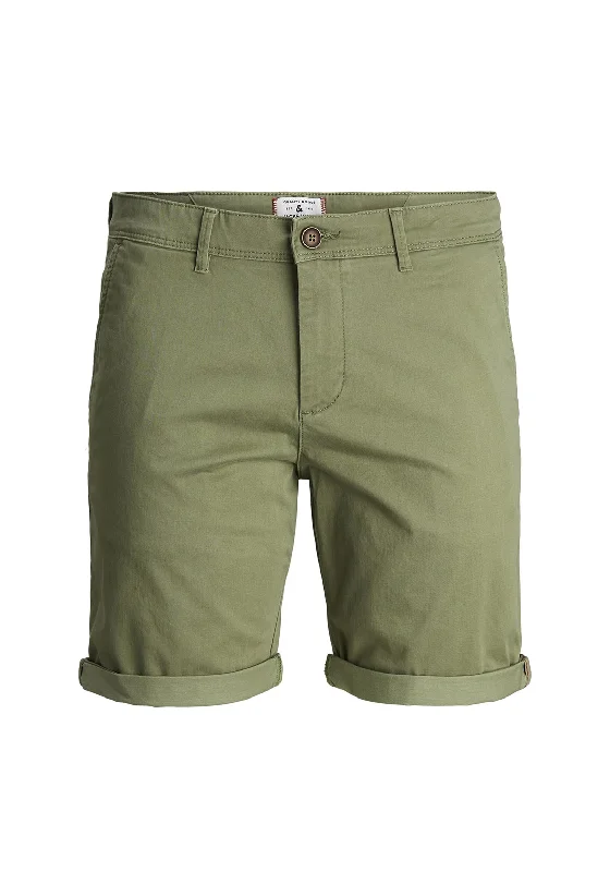 Jack & Jones Bowie Chino Shorts, Deep Lichen Green