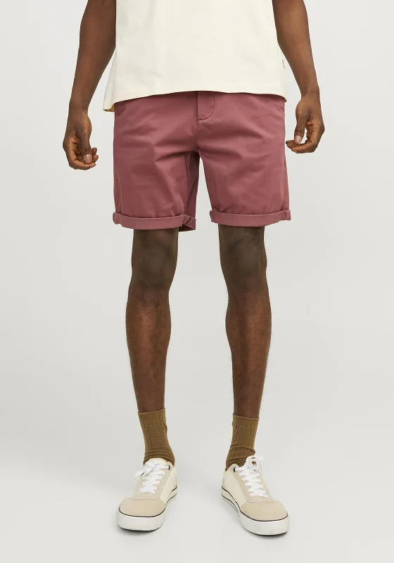 Jack & Jones Bowie Chino Shorts, Roan Rouge