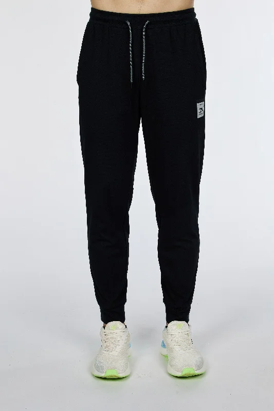 KNIT TRACK PANTS