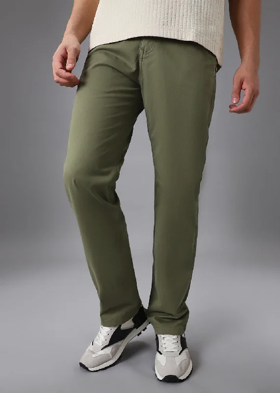 Olive Green Carpenter Pant