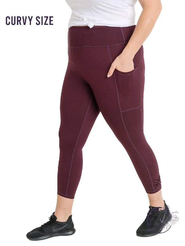 Curvy High-Rise Accent Leggings