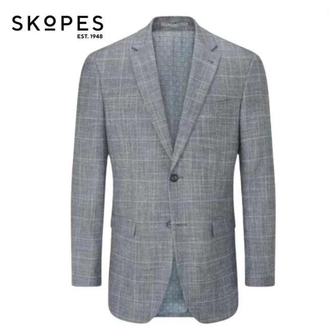 Skopes Louis Sage Check Sports Jacket Green