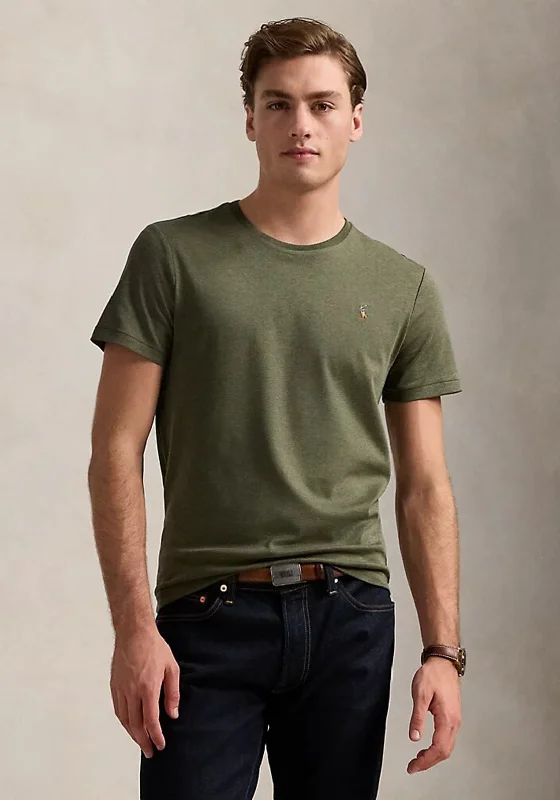 Ralph Lauren Slim Fit T-Shirt, Green Heather