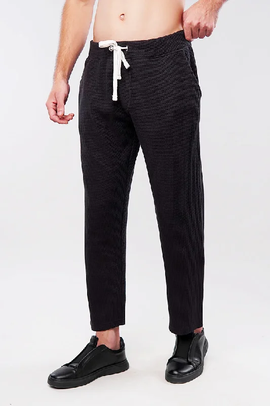 Thermal Jogger Pants - Black