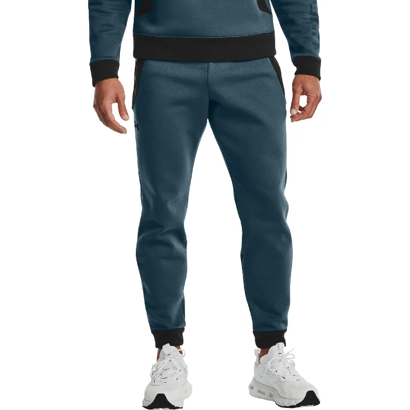 Under Armour Rush Mens Fleece Joggers - Blue