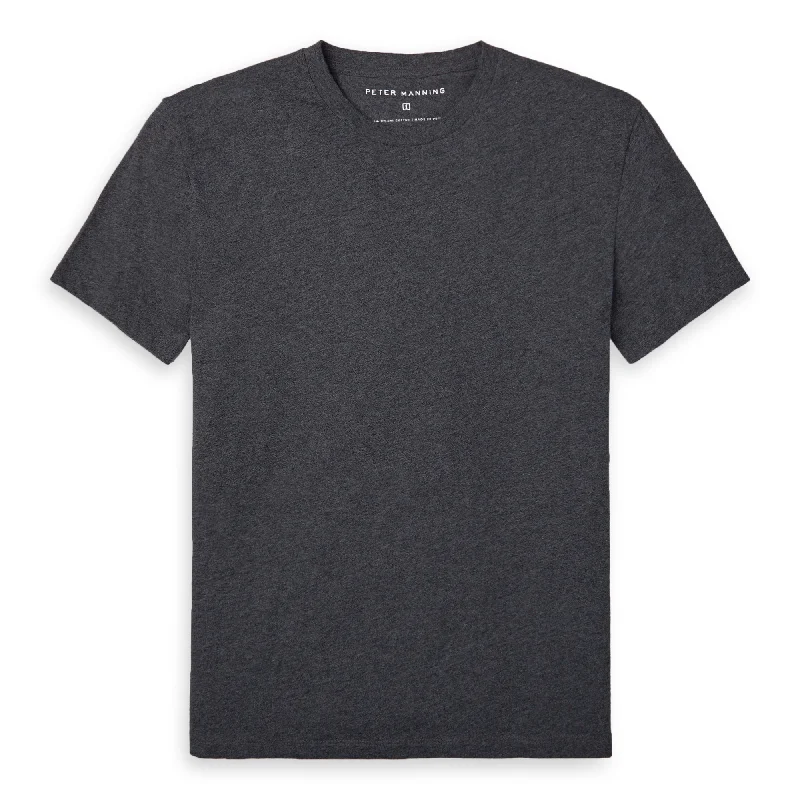 Vintage Crew T-Shirt - Charcoal